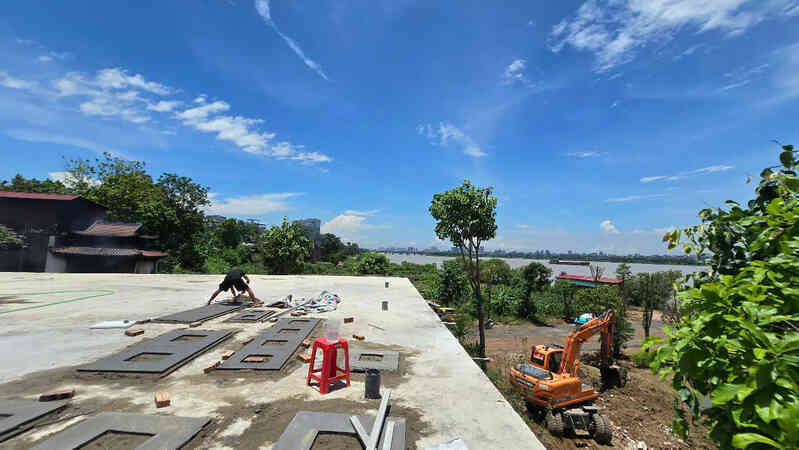 Bãi sông Hồng bị lấn chiếm, Bộ NN___MT đề nghị Hà Nội làm rõ các vi phạm