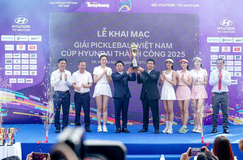 Giải Pickleball Việt Nam 2025: Tổng giải thưởng hơn 1 tỷ đồng