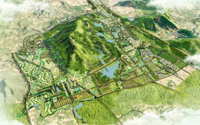 Đà Nẵng quy hoạch khu đô thị hơn 2.800 ha quanh núi