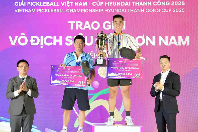 Giải Pickleball Việt Nam 2025: Kịch tính ở các trận chung kết