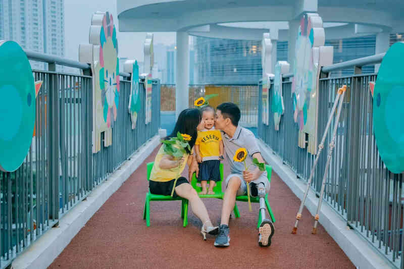 Nữ chiến binh một chân, lan tỏa năng lượng thu hút triệu view trên tiktok