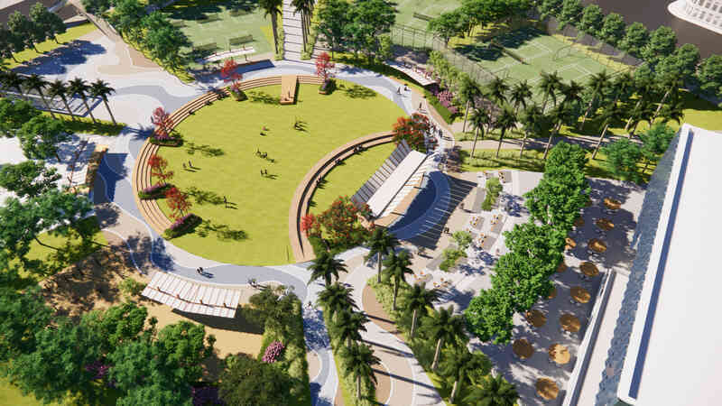 Park Residence hưởng trọn hệ sinh thái 4 đại công viên của Sun Urban City