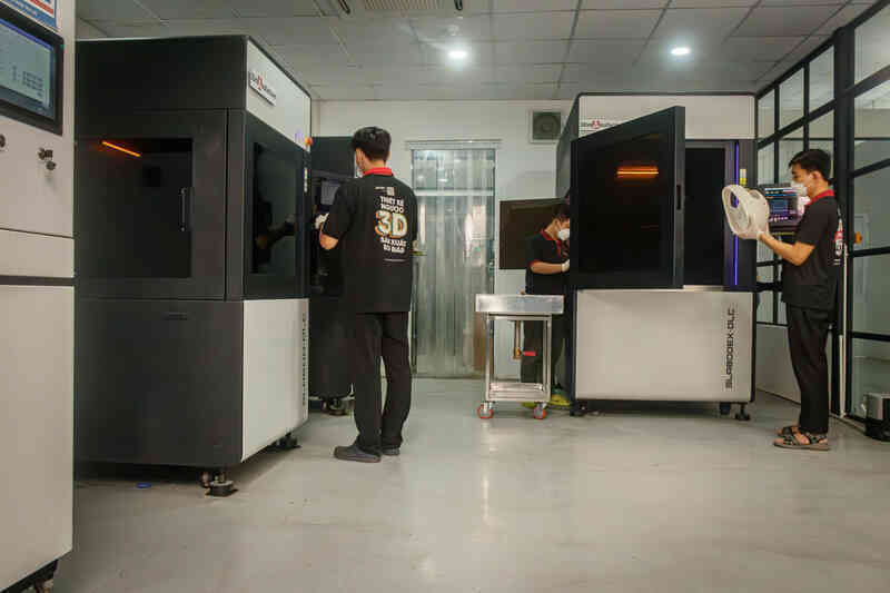 Tăng tốc sản xuất với in 3D trực tuyến