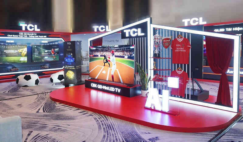 TCL C8K - thêm góc nhìn hoàn hảo cho khoảnh khắc vàng tặng fan thể thao