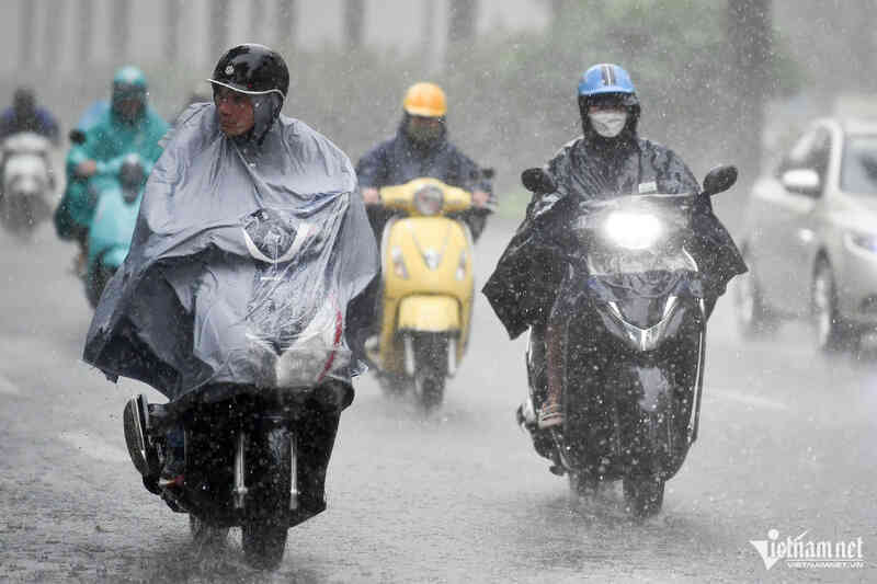 Tin mới nhất về đợt mưa lớn diện rộng sắp diễn ra ở miền Bắc