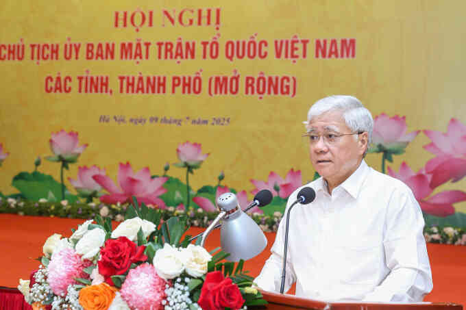 Mặt trận Tổ quốc giảm hơn 500 biên chế sau sắp xếp