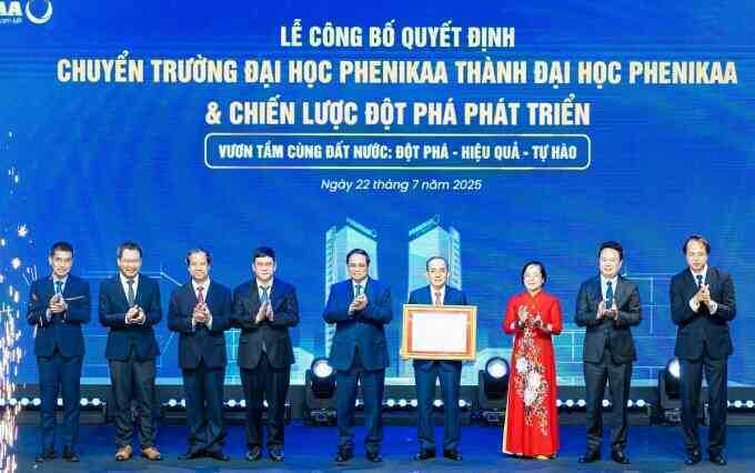 Đại học Phenikaa xem nghiên cứu và đổi mới sáng tạo là chiến lược đột phá