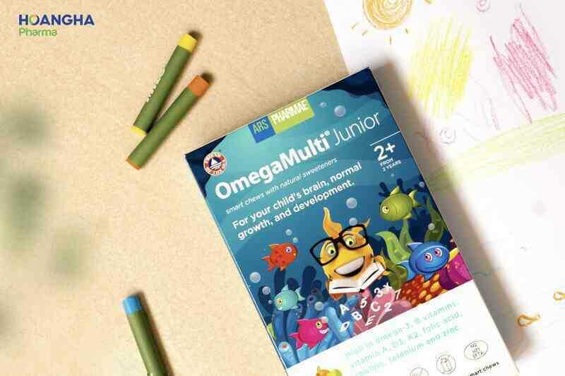 OmegaMulti Junior - Lựa chọn khi cần bổ sung Omega-3 cho bé
