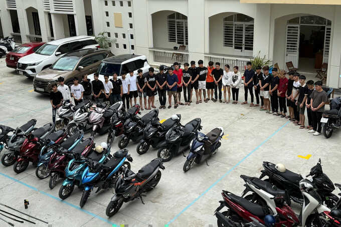 Hơn 30 thanh thiếu niên gây náo loạn đường phố Đà Nẵng bị triệu tập