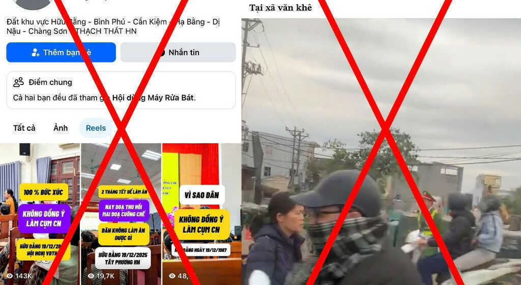 Công an Hà Nội cảnh báo chiêu lợi dụng việc xây cầu vượt sông Hồng để xuyên tạc