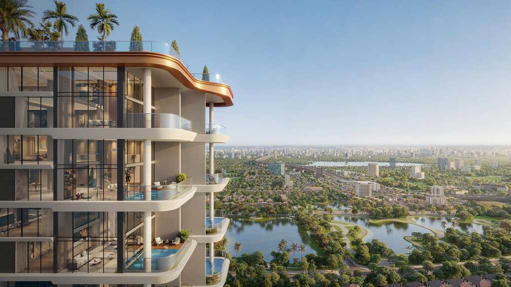 Dinh thự xanh giữa tầng không Hà Nội