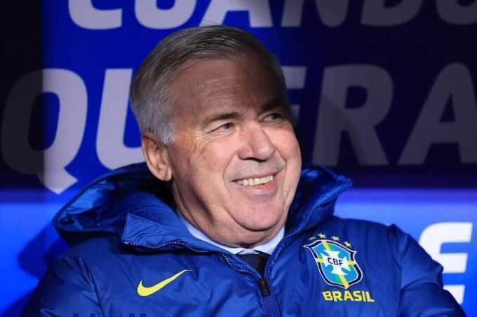 Ancelotti dẫn dắt Brazil thêm bốn năm