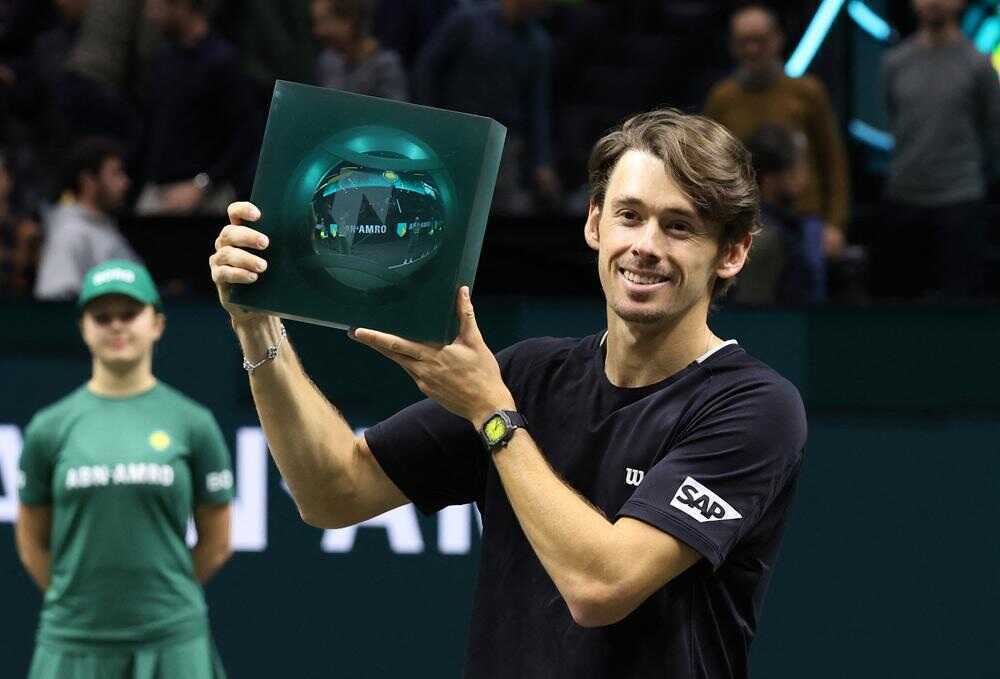 Alex De Minaur vô địch Rotterdam Open 2026