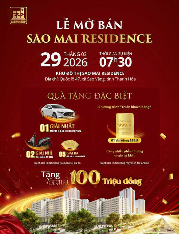 Lợi thế liền kề khu công nghiệp trọng điểm của Sao Mai Residence