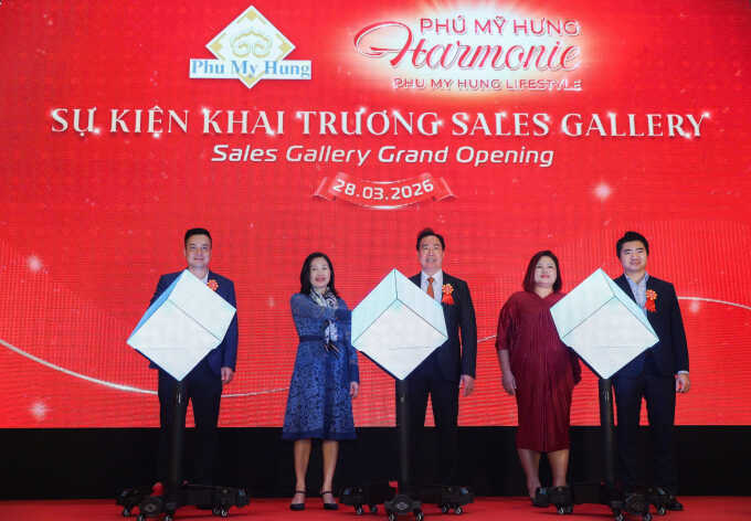 Phú Mỹ Hưng khai trương khu nhà mẫu Harmonie