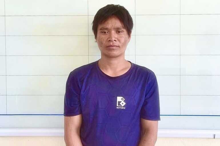 Nghi phạm bị truy nã trốn vào núi, sinh hoạt như “người rừng”