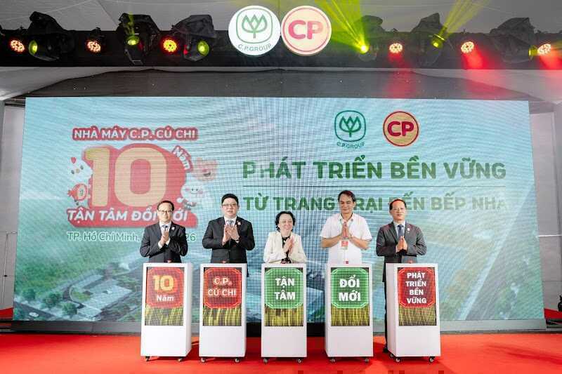 Nhà máy C.P. Củ Chi: Tăng công suất 10 lần, đẩy mạnh “xanh hóa” sau một thập kỷ