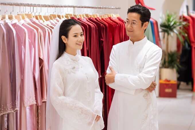 Diễn viên Việt Hoa cưới