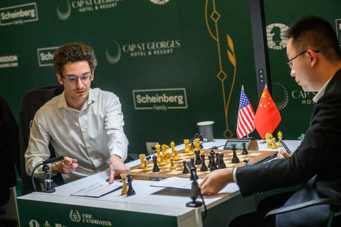 Caruana, Sindarov bứt phá ở Candidates 2026