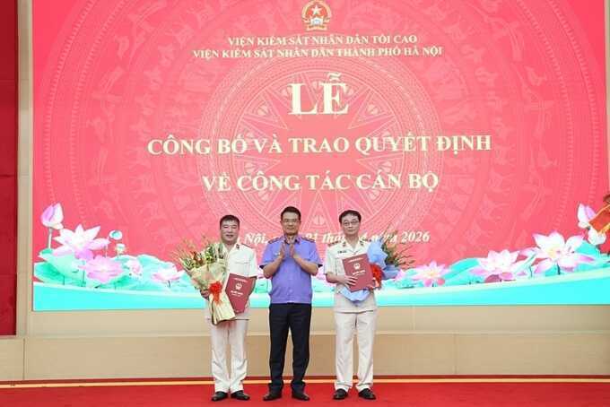 VKSND Hà Nội có tân Viện trưởng