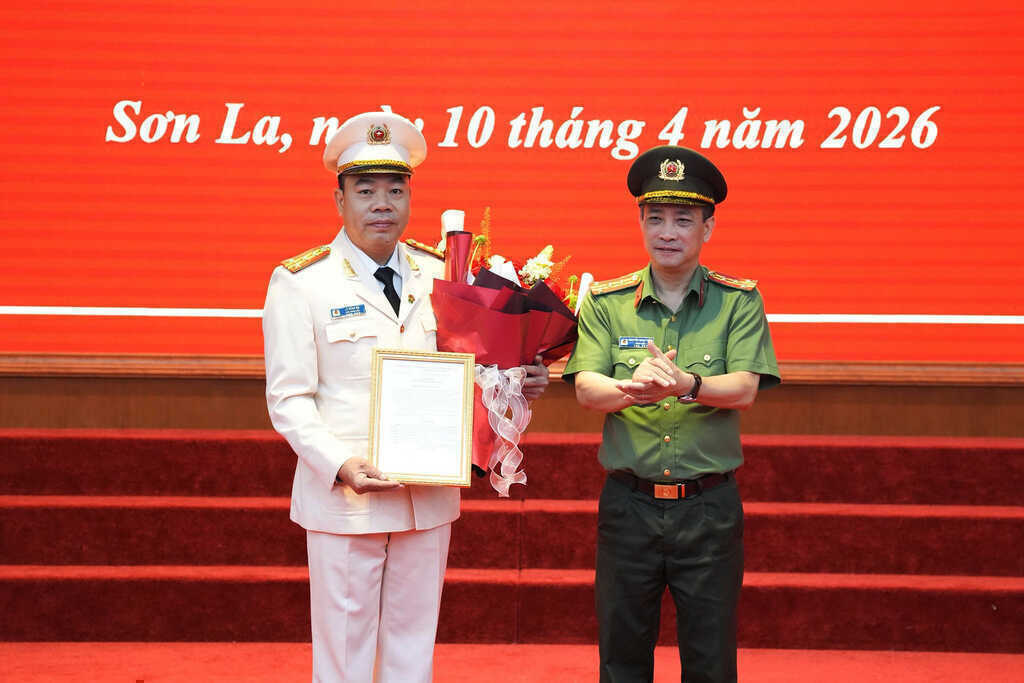 Trưởng phòng Cục C01 làm Phó Giám đốc Công an Sơn La