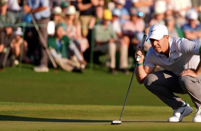 Rory McIlroy bứt phá ở Masters 2026