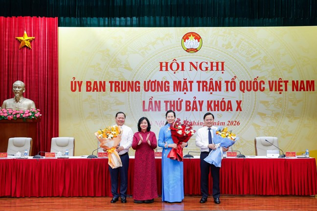 Mặt trận Tổ quốc Việt Nam có thêm 3 Phó chủ tịch