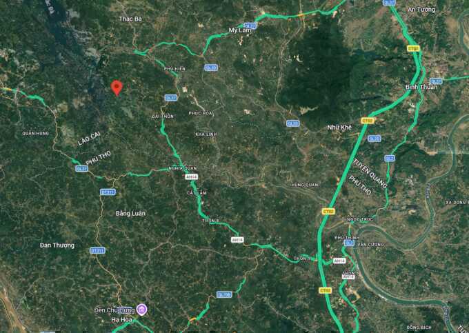 Động đất 3 độ ở Lào Cai