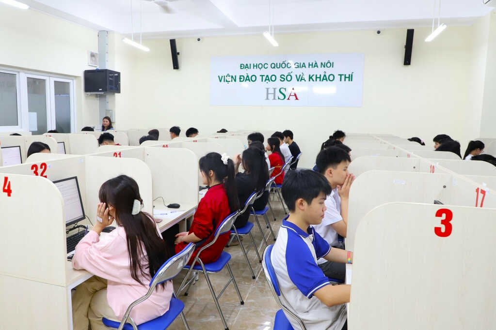 Đại học Quốc gia Hà Nội công bố phổ điểm 3 đợt thi Đánh giá năng lực năm 2026