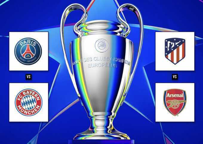 Xác định hai cặp đấu bán kết Champions League