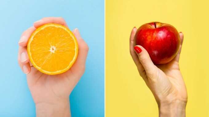 Ăn táo hay cam tốt hơn cho đường huyết?