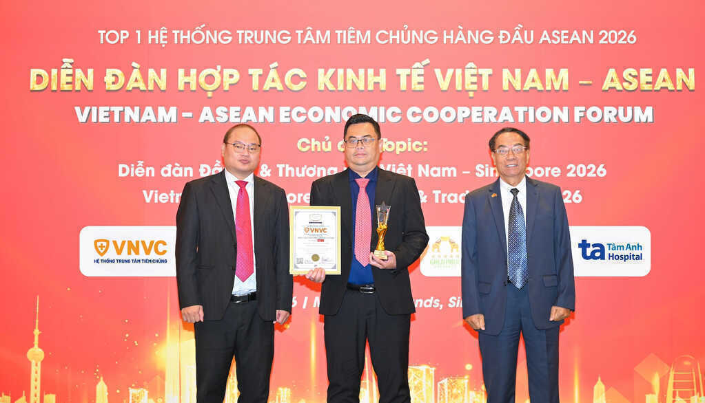 Hệ thống VNVC đạt 3 giải thưởng tại Diễn đàn kinh tế hợp tác Việt Nam-ASEAN