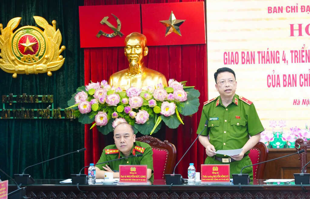 Công an Hà Nội thí điểm UAV giám sát trật tự đô thị