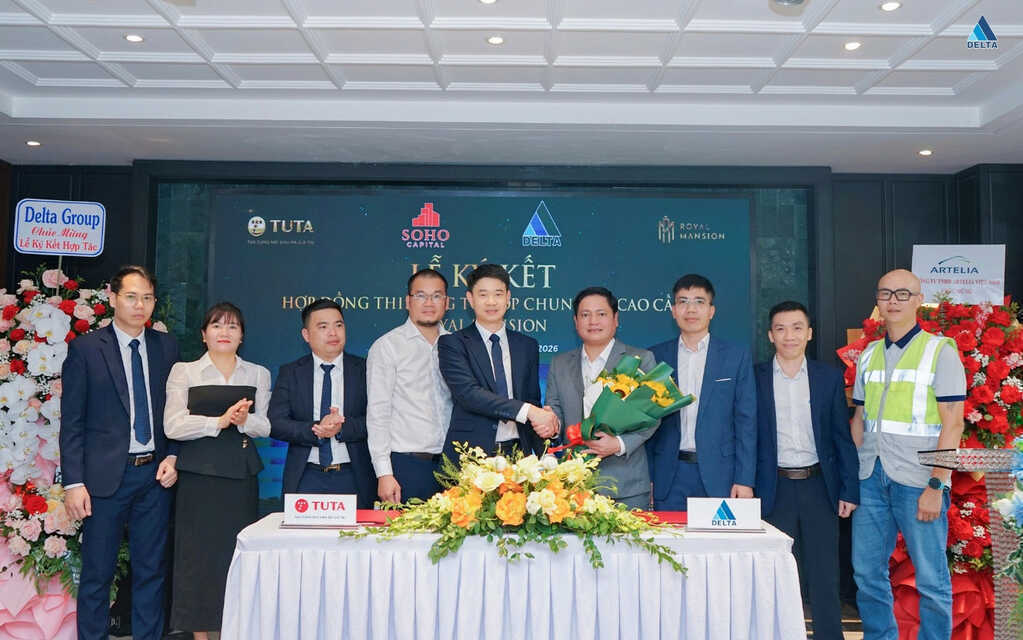 DELTA Group đồng hành cùng TUTA kiến tạo biểu tượng sống mới tại Bắc Ninh