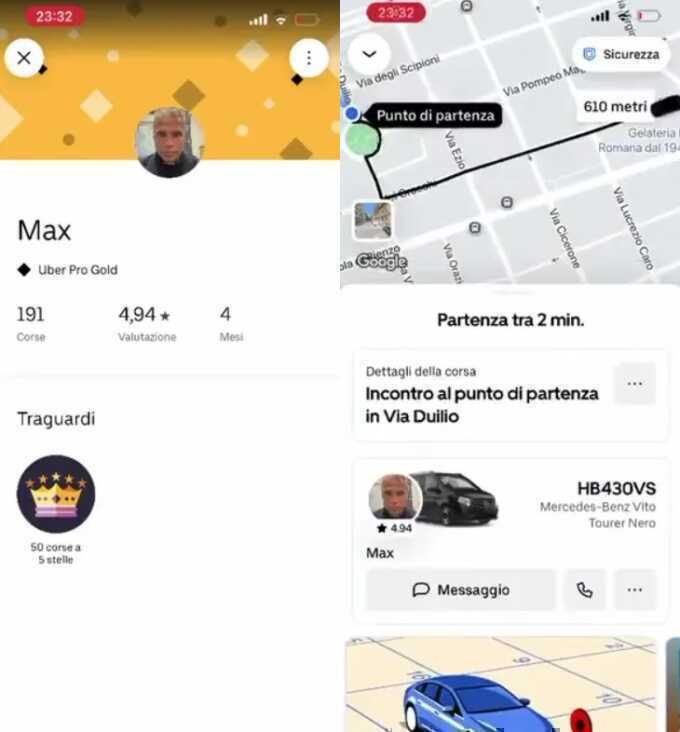 Cựu tuyển thủ Italy mưu sinh với nghề tài xế Uber