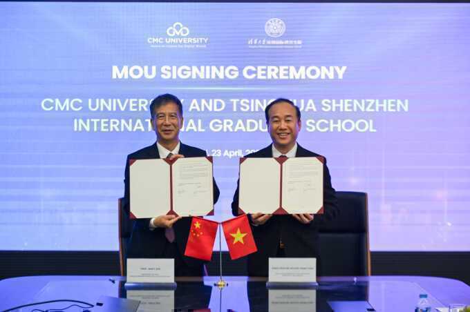 Trường Đại học CMC hợp tác với Đại học Thanh Hoa Thâm Quyến