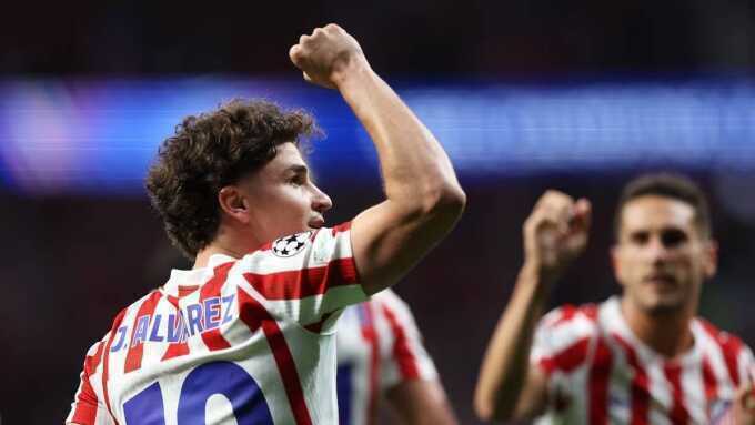 Alvarez phá kỷ lục Champions League của Messi