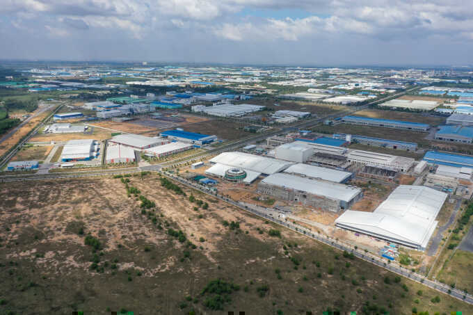 Giá thuê đất công nghiệp phía Nam tăng hơn 2 lần sau một thập kỷ