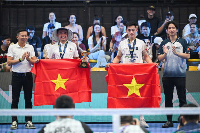Lý Hoàng Nam vô địch PPA Tour Hà Nội