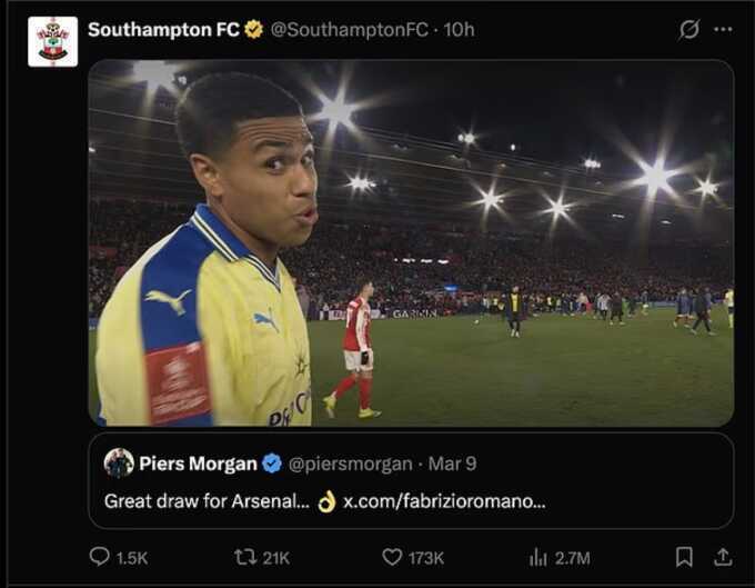 Arsenal bị chế giễu sau khi rời Cup FA