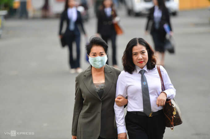 Bà Nguyễn Thị Như Loan ra tòa