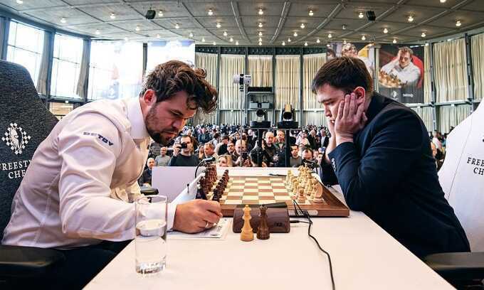 Carlsen đứt chuỗi vô địch 4 giải cờ vua