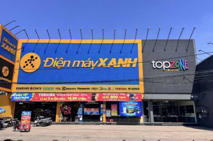 Doanh thu Điện Máy Xanh tăng cao