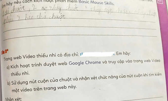 Sách tham khảo lớp 3 chứa link `web đen`