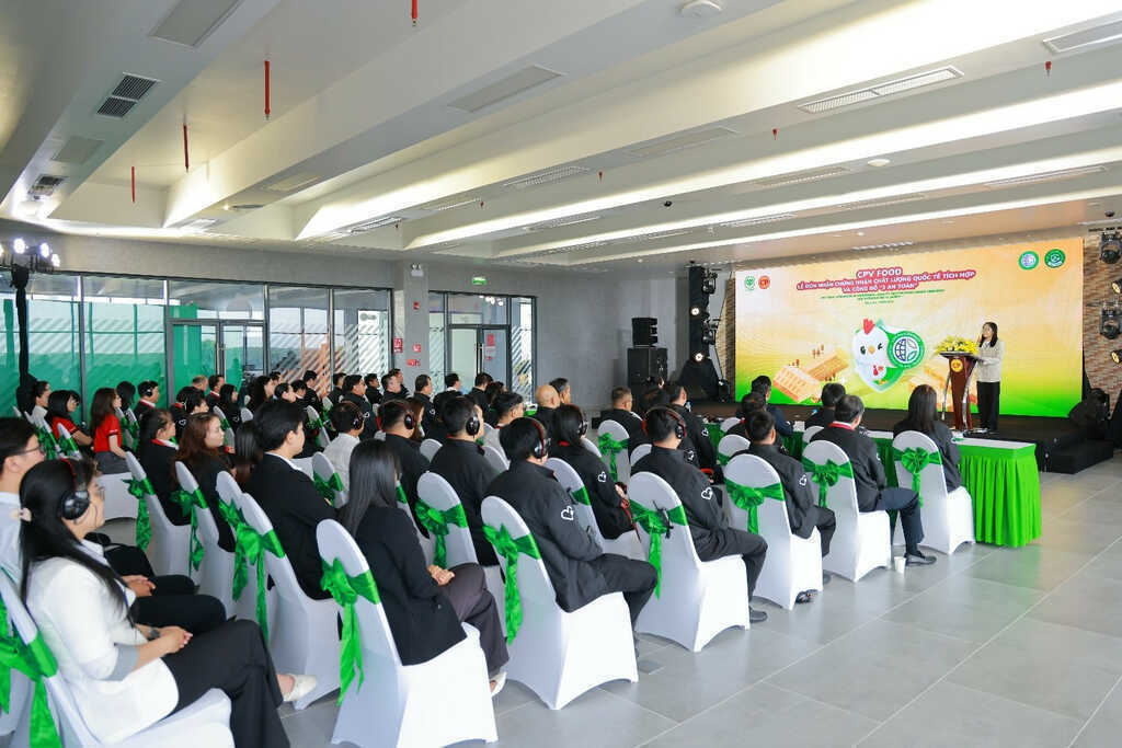 CPV Food đón nhận chứng nhận quốc tế, công bố chương trình ‘3 An toàn’