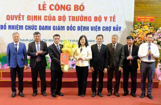 Bệnh viện Chợ Rẫy có giám đốc mới