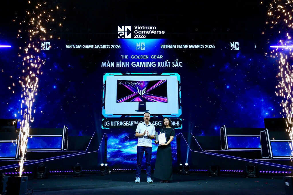 Màn hình LG OLED Gaming 5K2K được vinh danh tại Vietnam Game Awards 2026