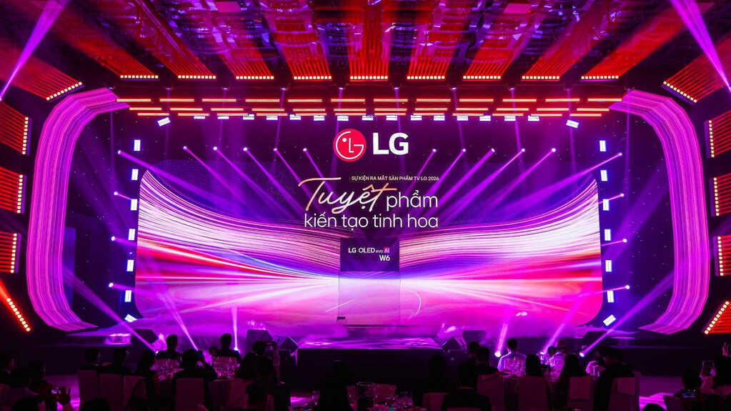 LG Việt Nam ra mắt dải TV AI và âm thanh 2026