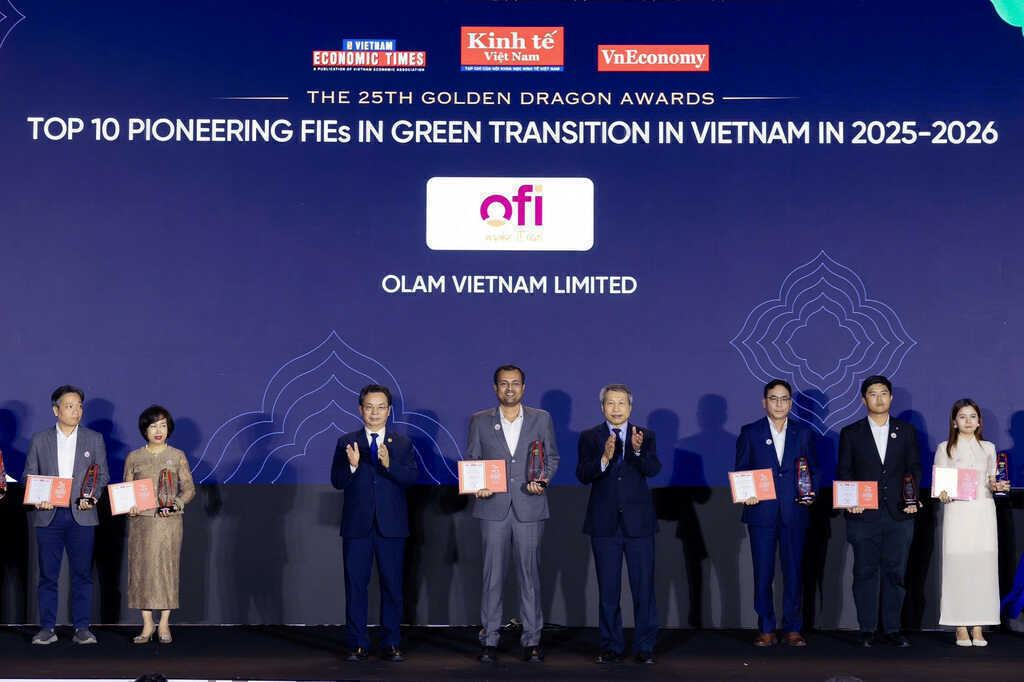 ofi ghi dấu với chiến lược phát triển bền vững tại Giải thưởng Rồng Vàng 2026