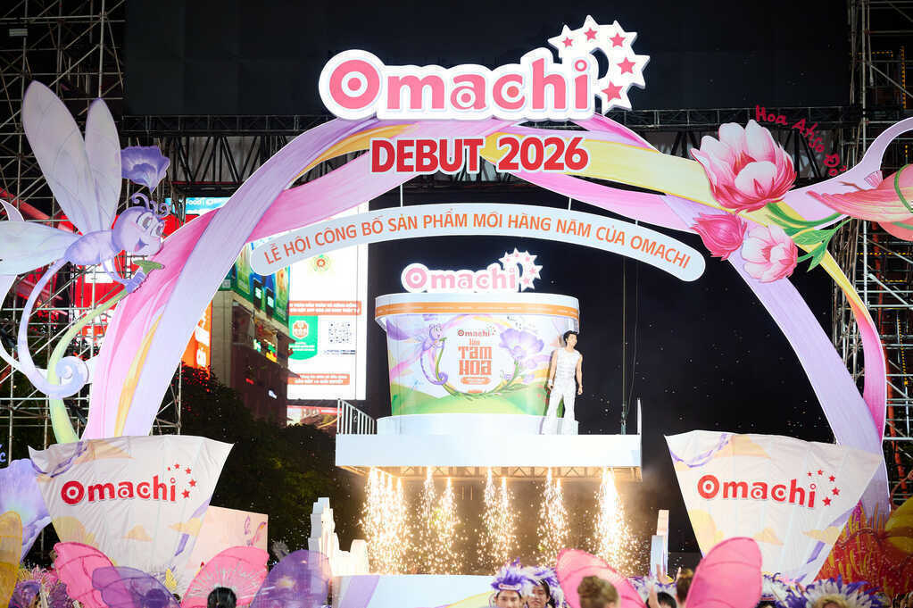 Omachi đầy sáng tạo trong màn ra mắt sản phẩm mới